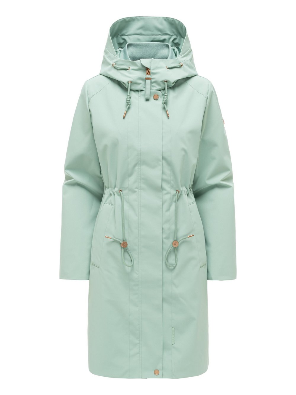 Thumbnail - Marikoo Kurzmantel Damen grün, L