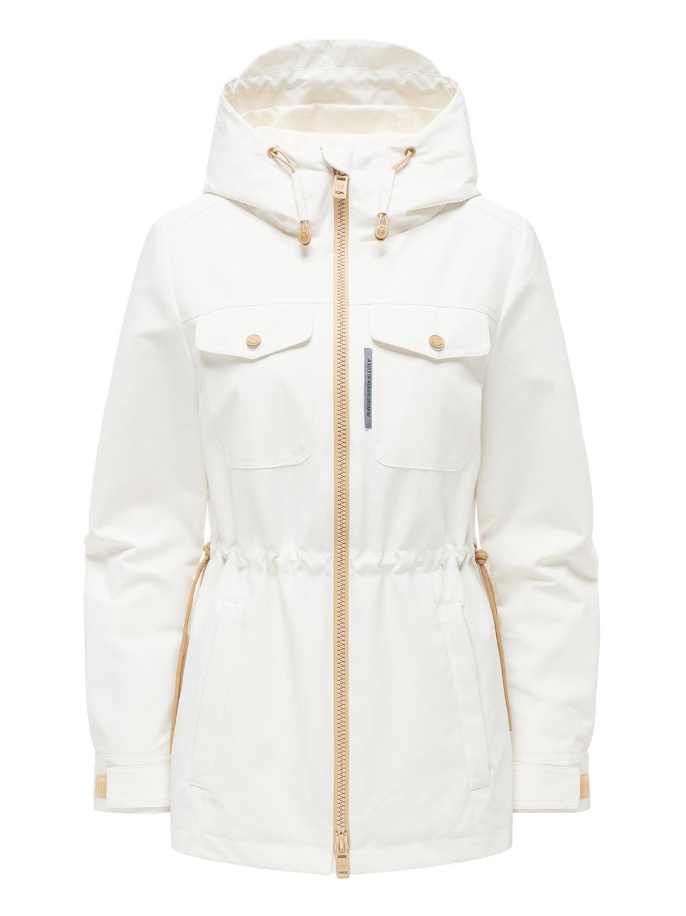 Marikoo Parka Damen weiß, XXL