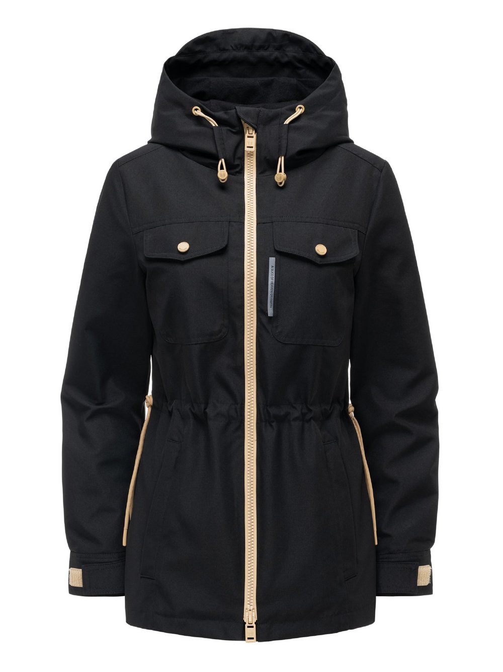 Marikoo Parka Damen schwarz, XL
