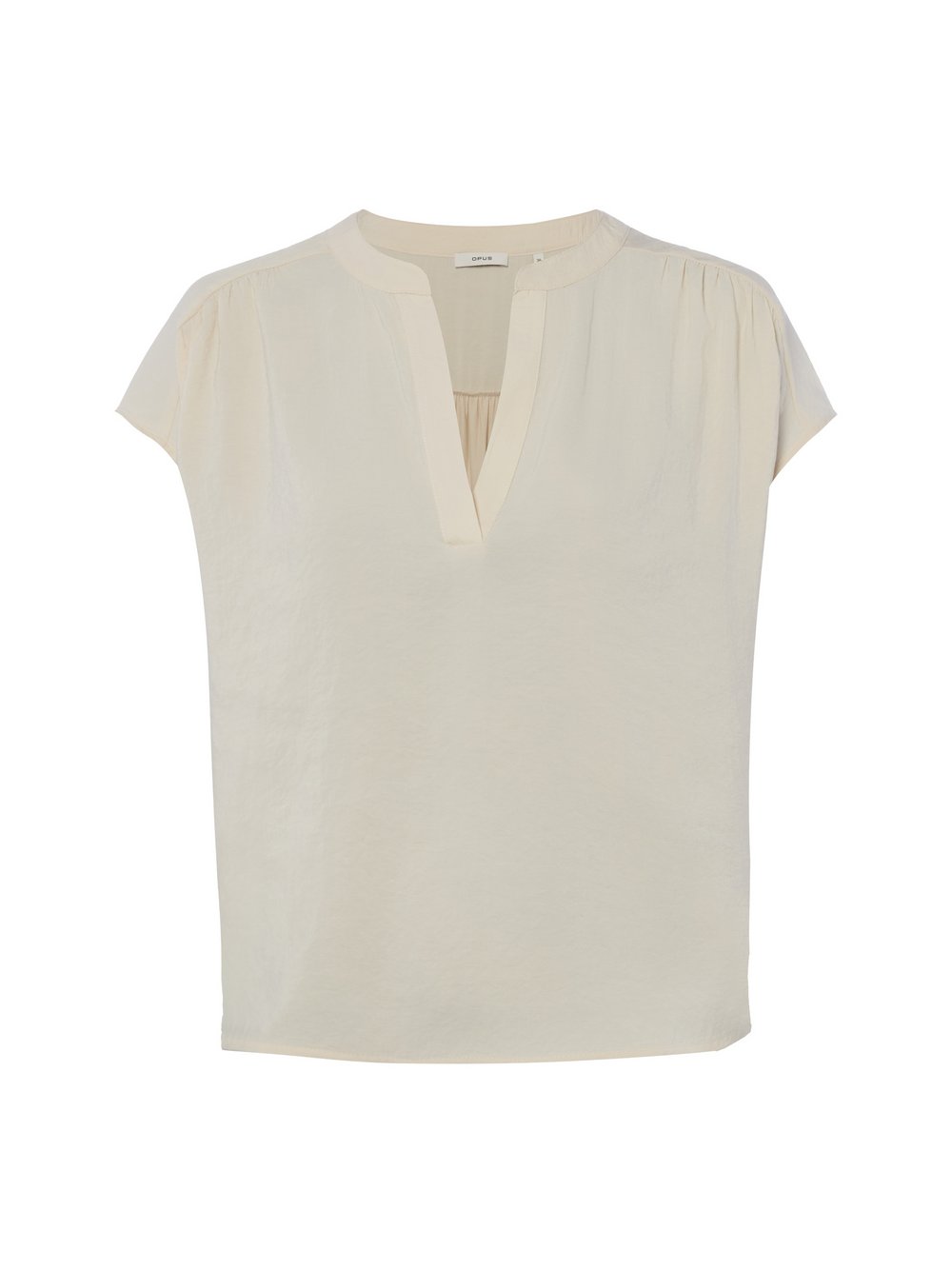 VAN GRAAF Opus Damen Sand Blusenshirt Modal Beige, Größe 38