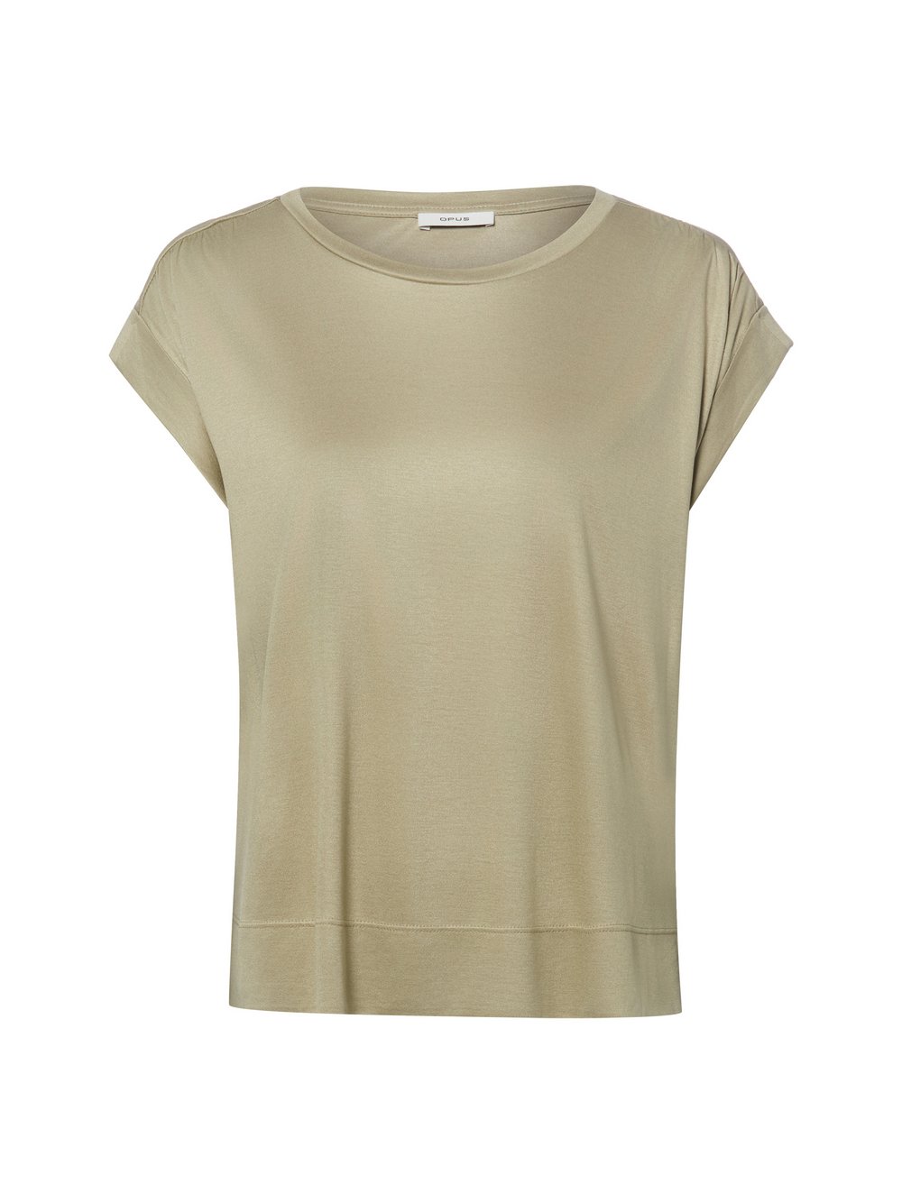 VAN GRAAF Opus Damen Schilf T-Shirt Viskose (100%) Grün, Größe 42