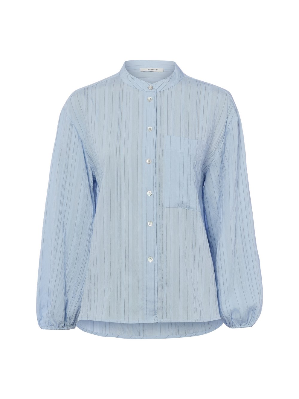 VAN GRAAF Opus Damen Hellblau Hemdbluse Blau, Größe 36