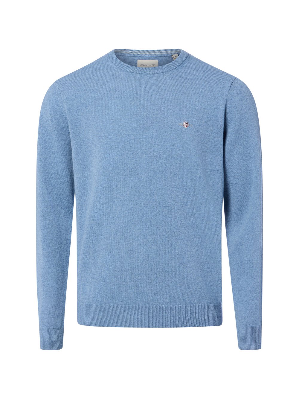 Gant Pullover Lammwolle Horizon Blue Hellblau Blau Größe XL - Bild 4
