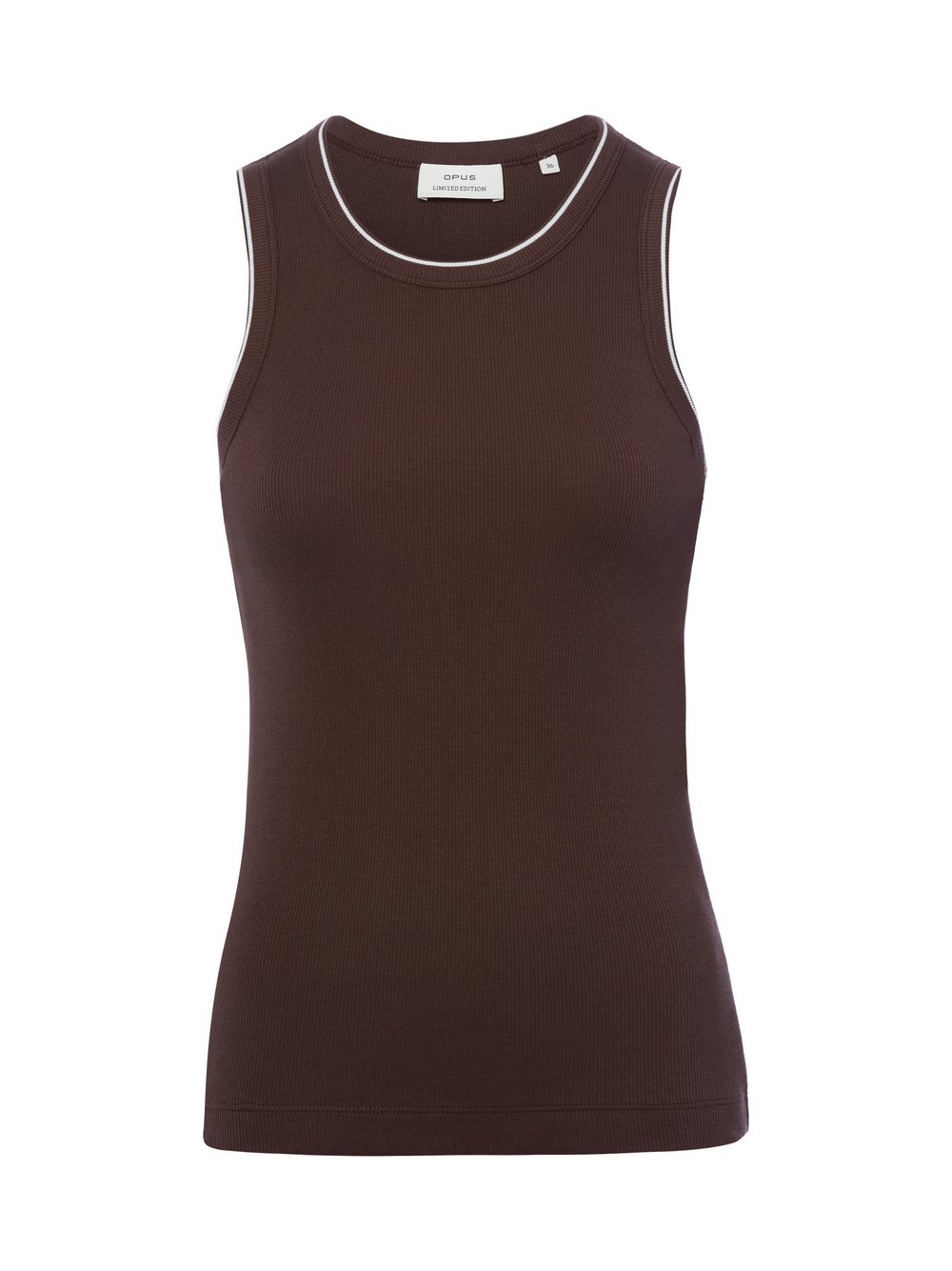 Opus Top Damen Baumwolle braun, 42