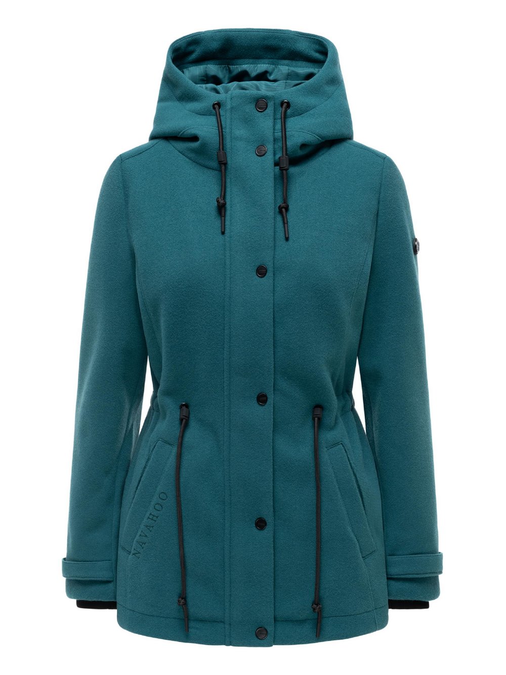 Thumbnail - Navahoo Kurzmantel Damen grün, L