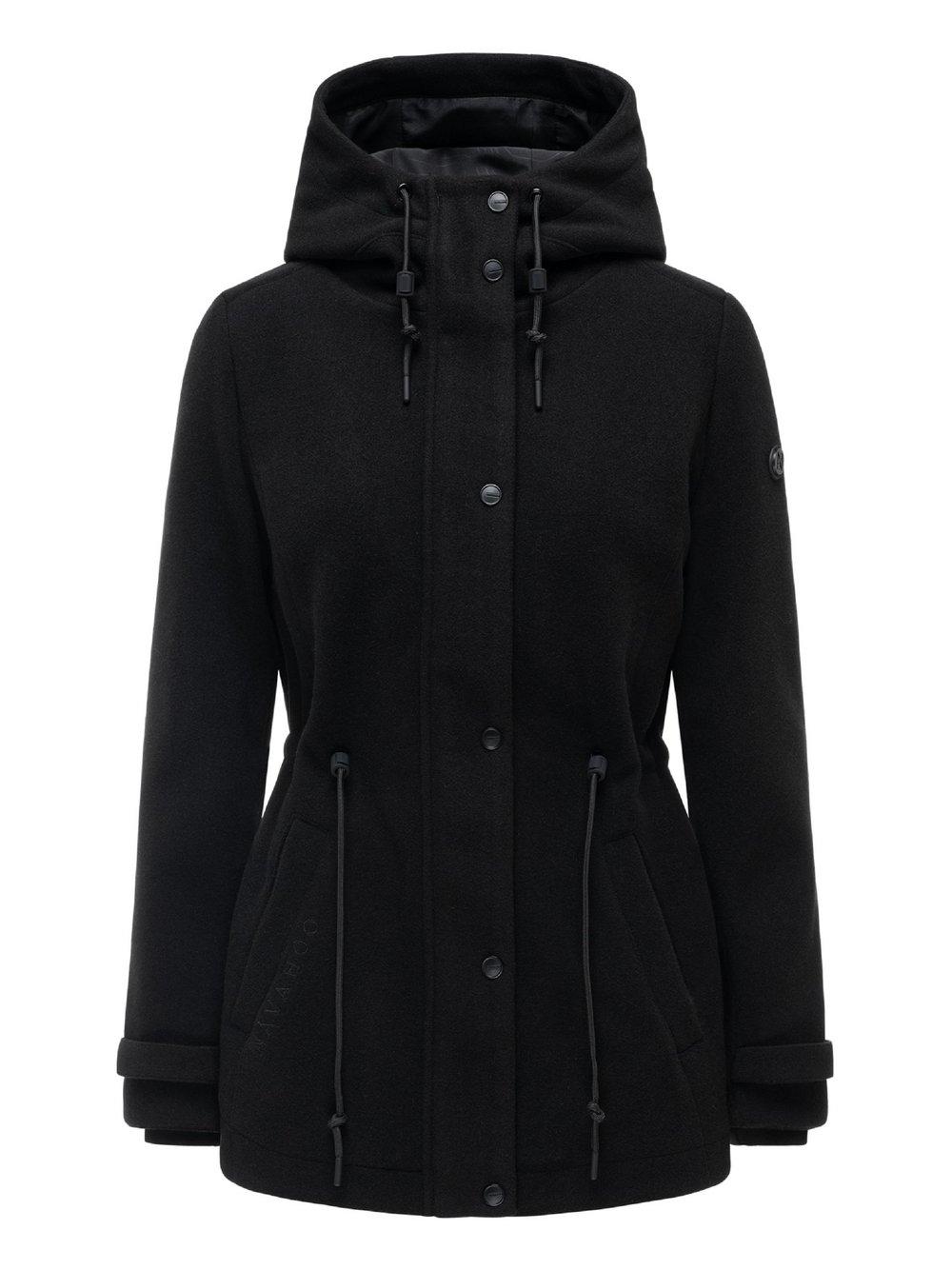 Thumbnail - Navahoo Kurzmantel Damen schwarz, XL