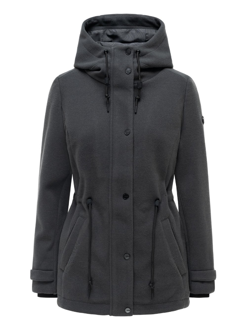 Thumbnail - Navahoo Kurzmantel Damen grau, XL