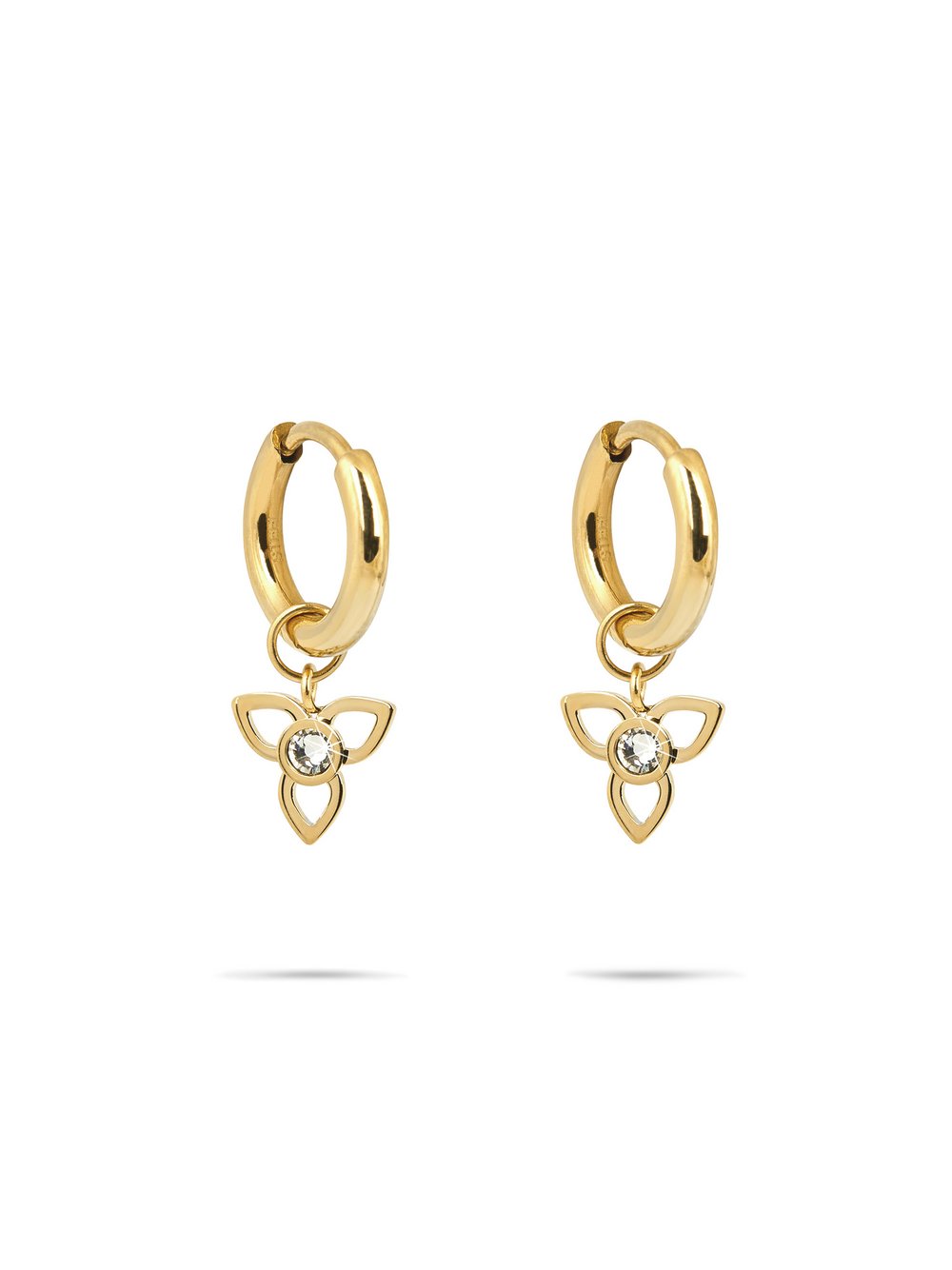 Tamaris Ohrringe  Damen Edelstahl gold, ONE SIZE