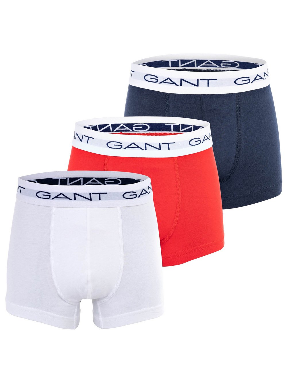 Gant Boxershort 3er Pack Jungen Baumwolle blau, 176