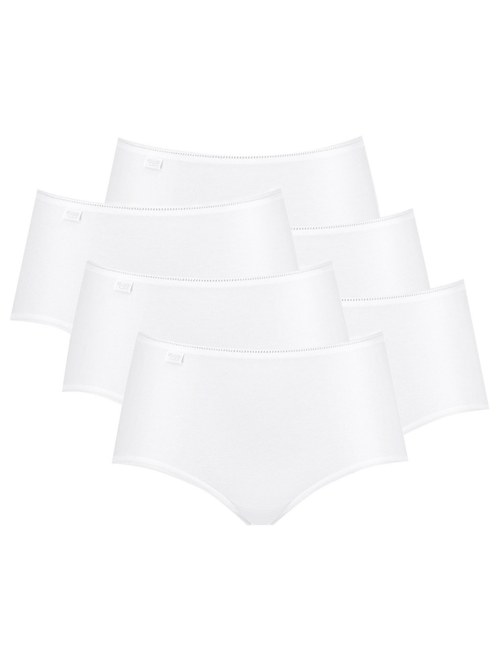 Thumbnail - sloggi Slip 6er Pack Damen Polyamid weiß, 38