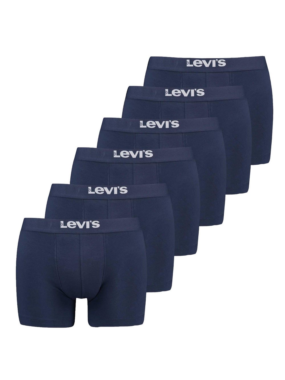 Thumbnail - Levi's Boxershort 6er Pack Herren Baumwolle blau, XXL