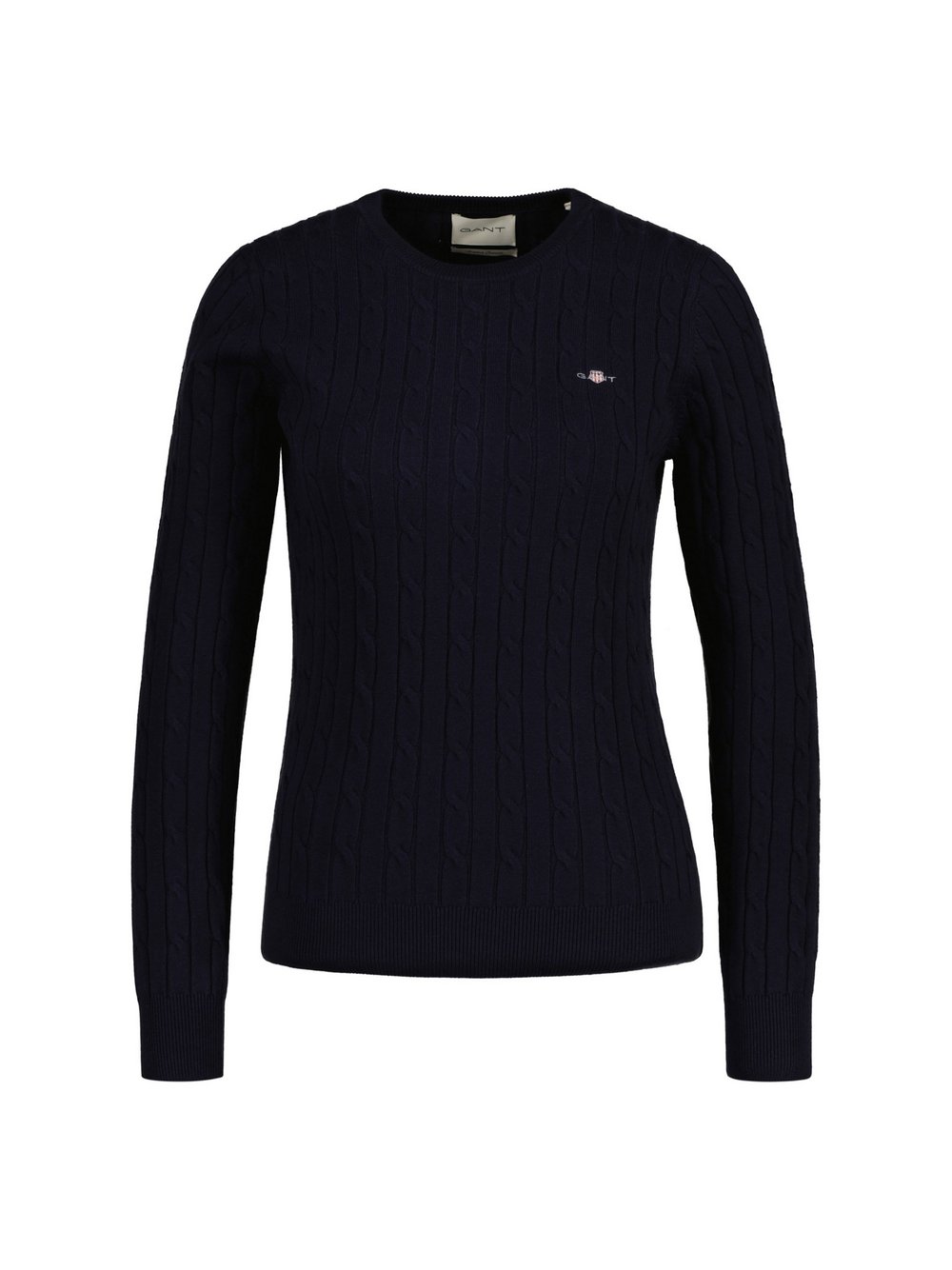 Gant Cable Knit Logo Sweater - Bild 5