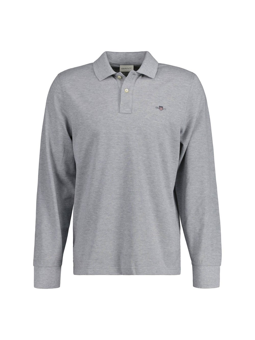 Gant Poloshirt Herren Baumwolle grau, XXXL