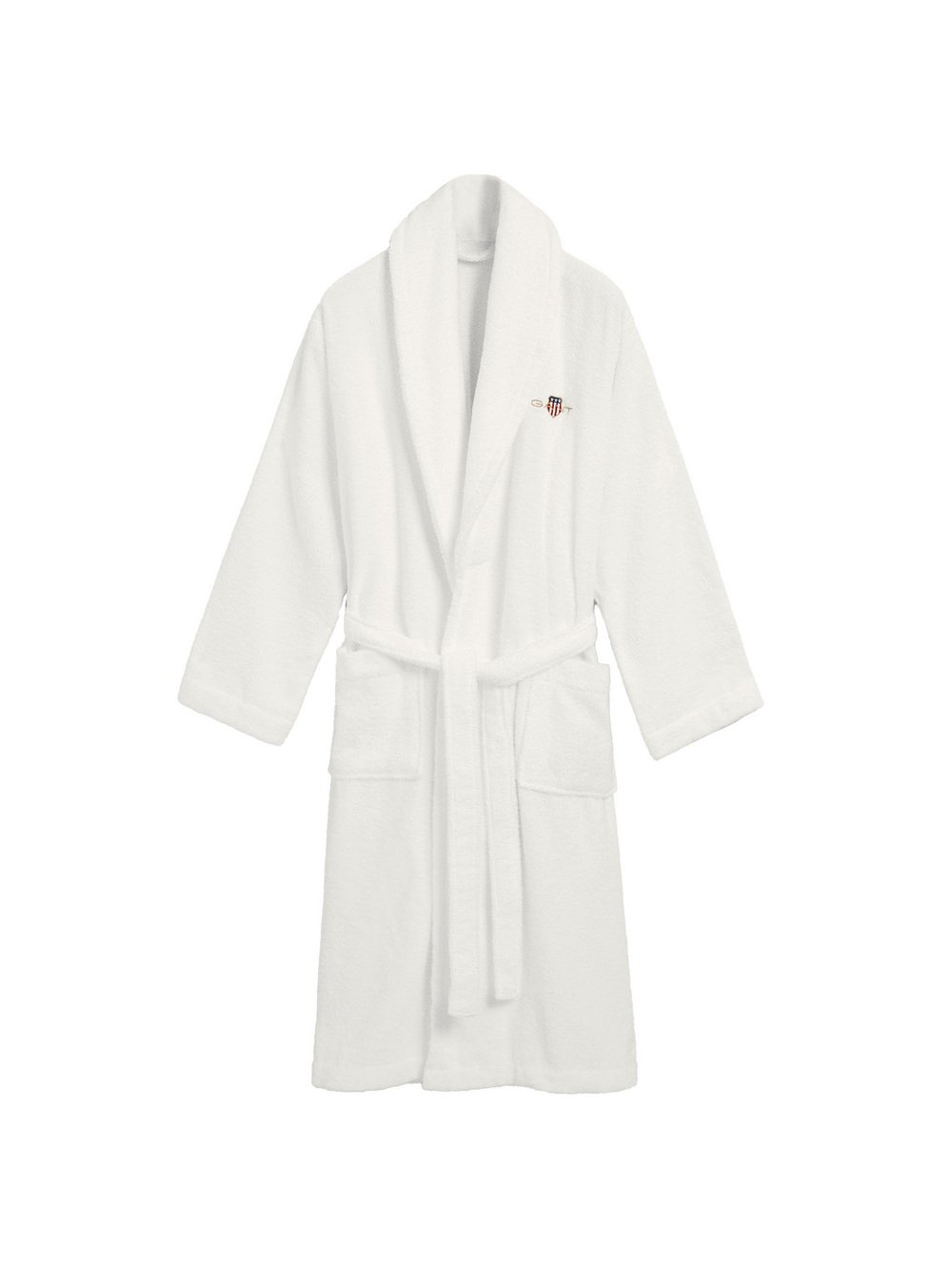 Gant Bademantel Damen Baumwolle weiß, S