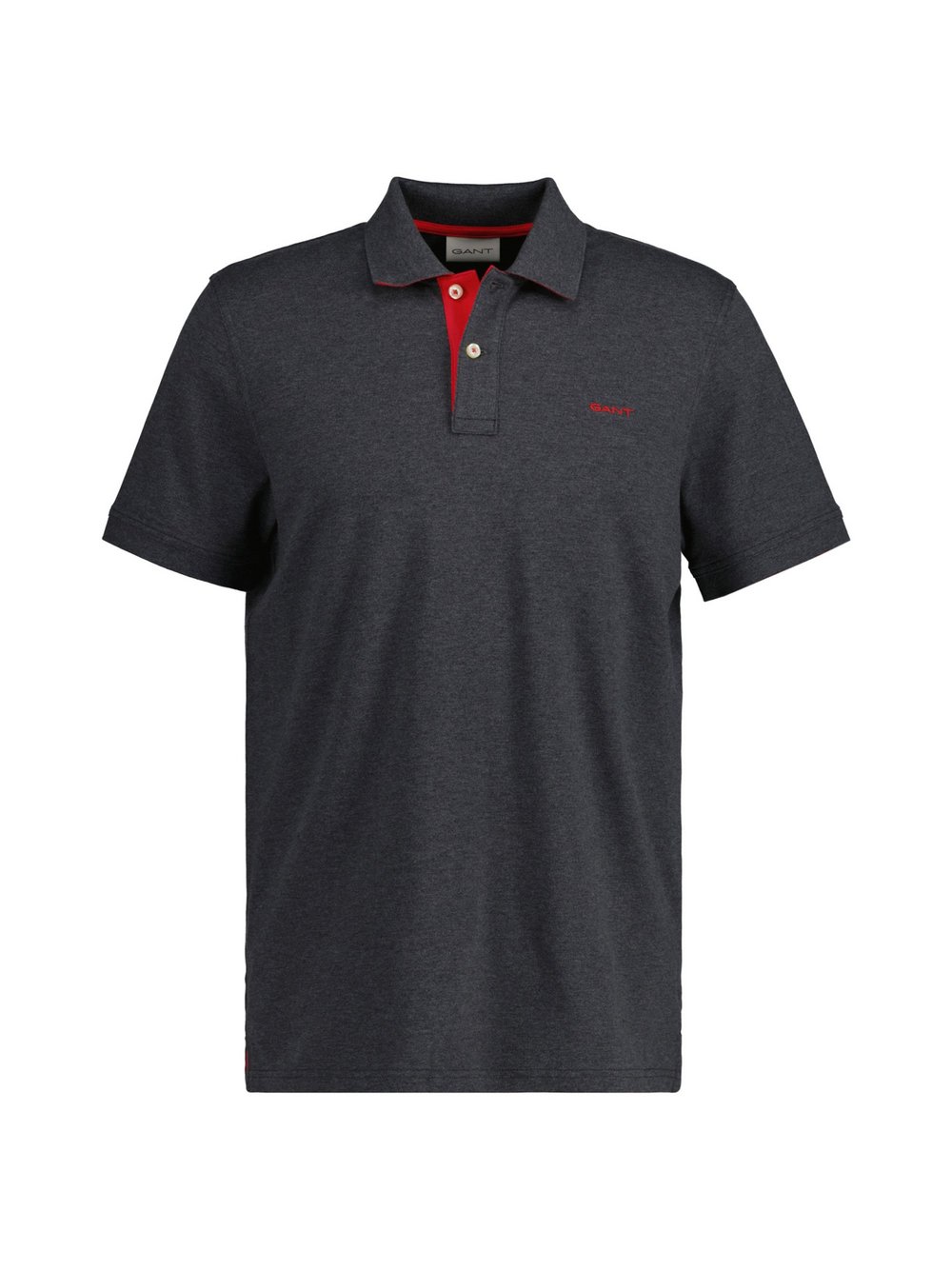 Thumbnail - Gant Poloshirt Herren Baumwolle grau, L