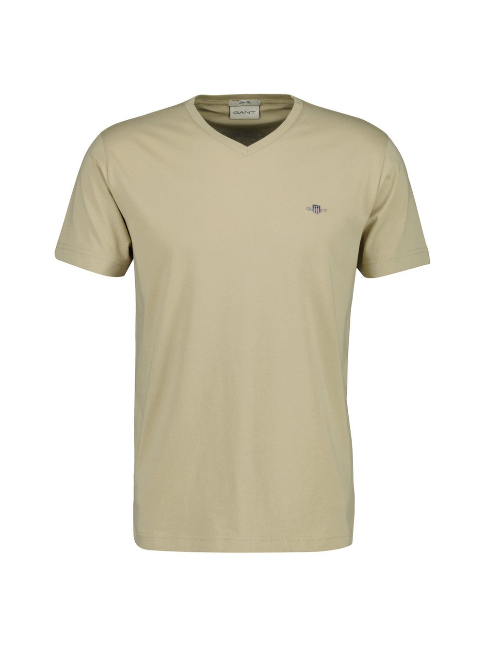 Gant T-Shirt Herren Baumwolle beige, 4XL