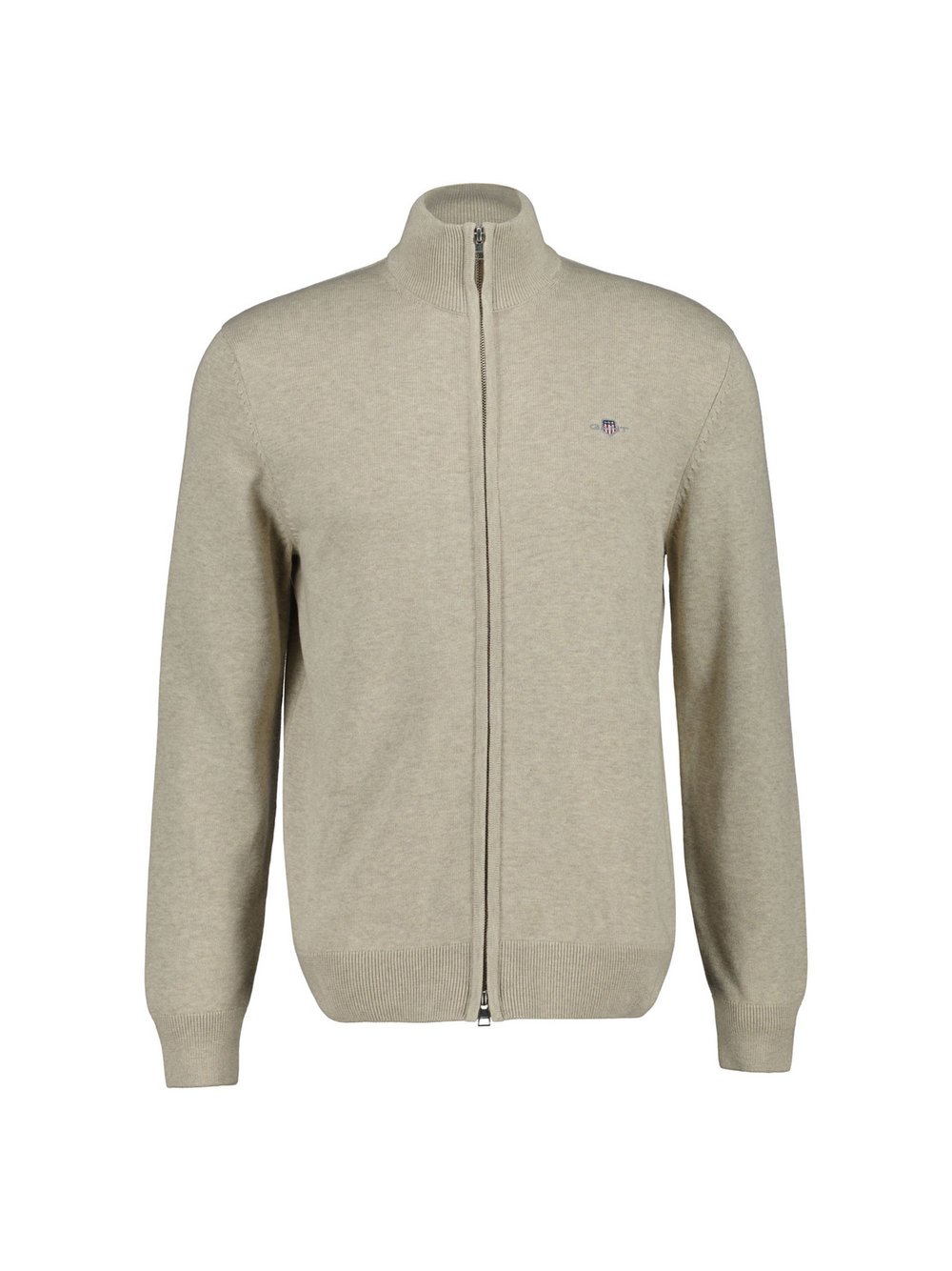 Gant Strickjacke Herren Baumwolle beige, XXXL