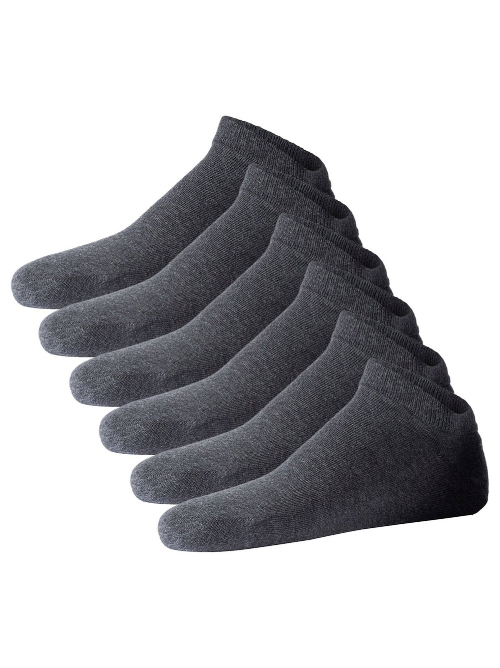 JOOP! Socken 6er Pack Damen Baumwolle grau, 43-46