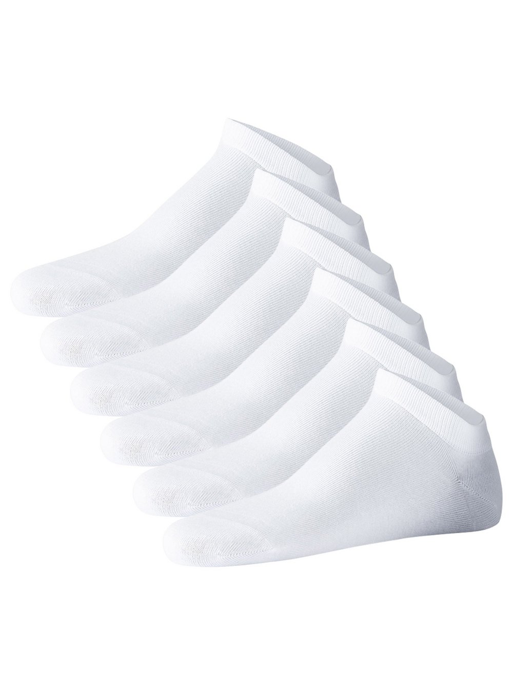 JOOP! Socken 6er Pack Damen Baumwolle weiß, 35-38