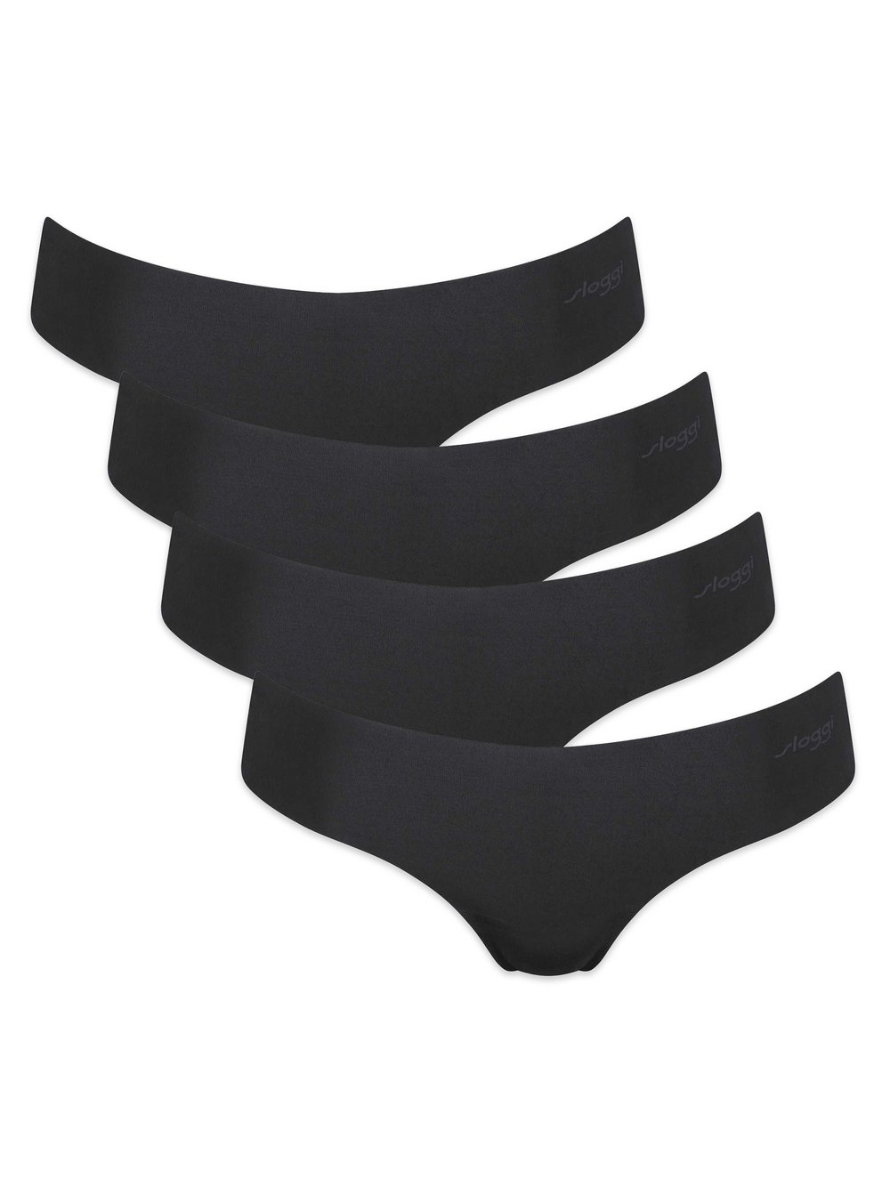 sloggi String 4er Pack Damen Polyamid schwarz, S