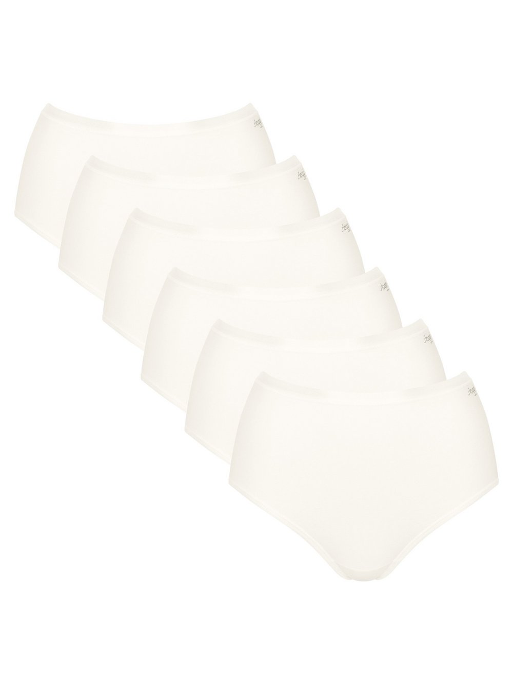 Thumbnail - sloggi Slip 6er Pack Damen Baumwolle weiß, S