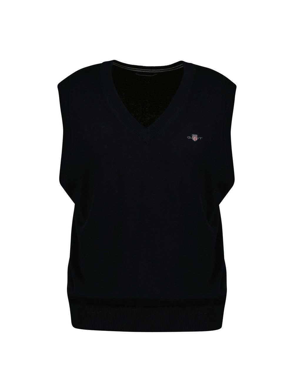 Gant Strickpullunder Herren Baumwolle schwarz, 5XL