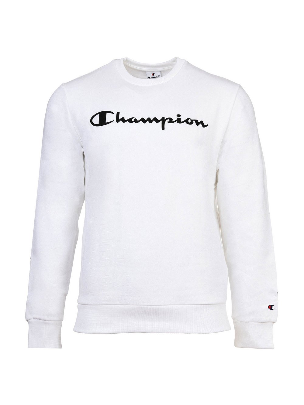 Champion Sweatshirt Herren Baumwolle weiß gemustert, L