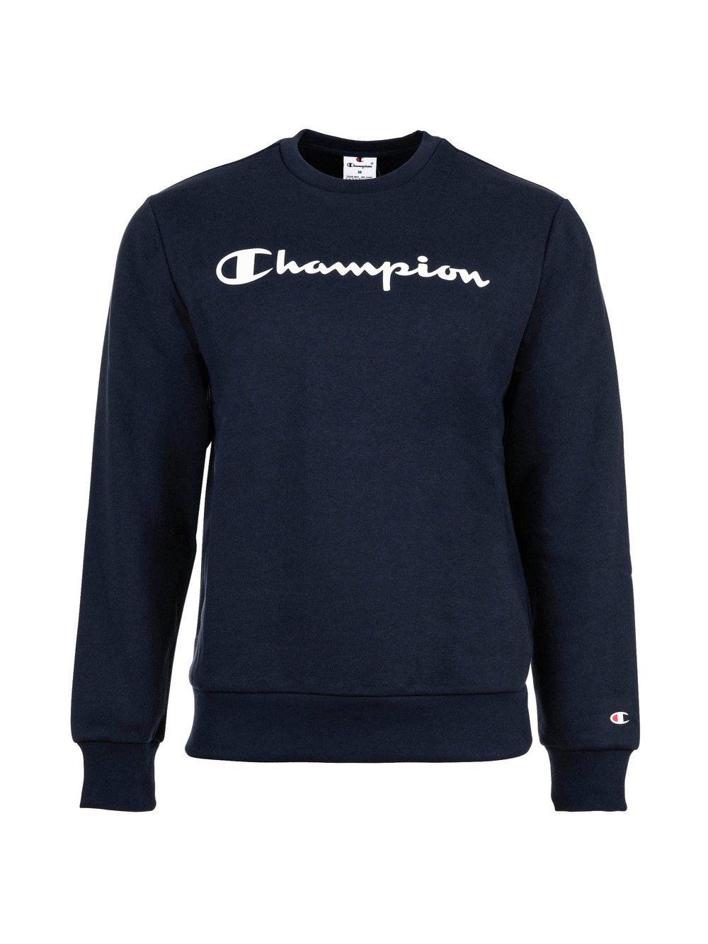 Thumbnail - Champion Sweatshirt Herren Baumwolle blau gemustert, XL