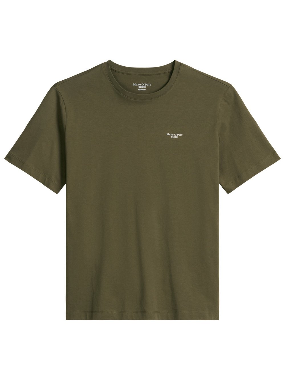 Marc O'Polo Denim T-Shirt Herren Baumwolle grün, XXL
