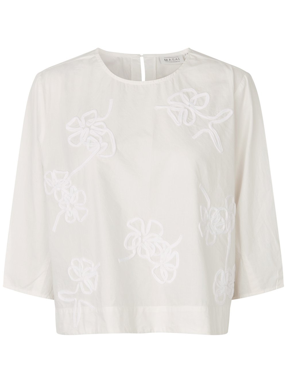 Masai T-Shirt Damen Baumwolle weiß, 42