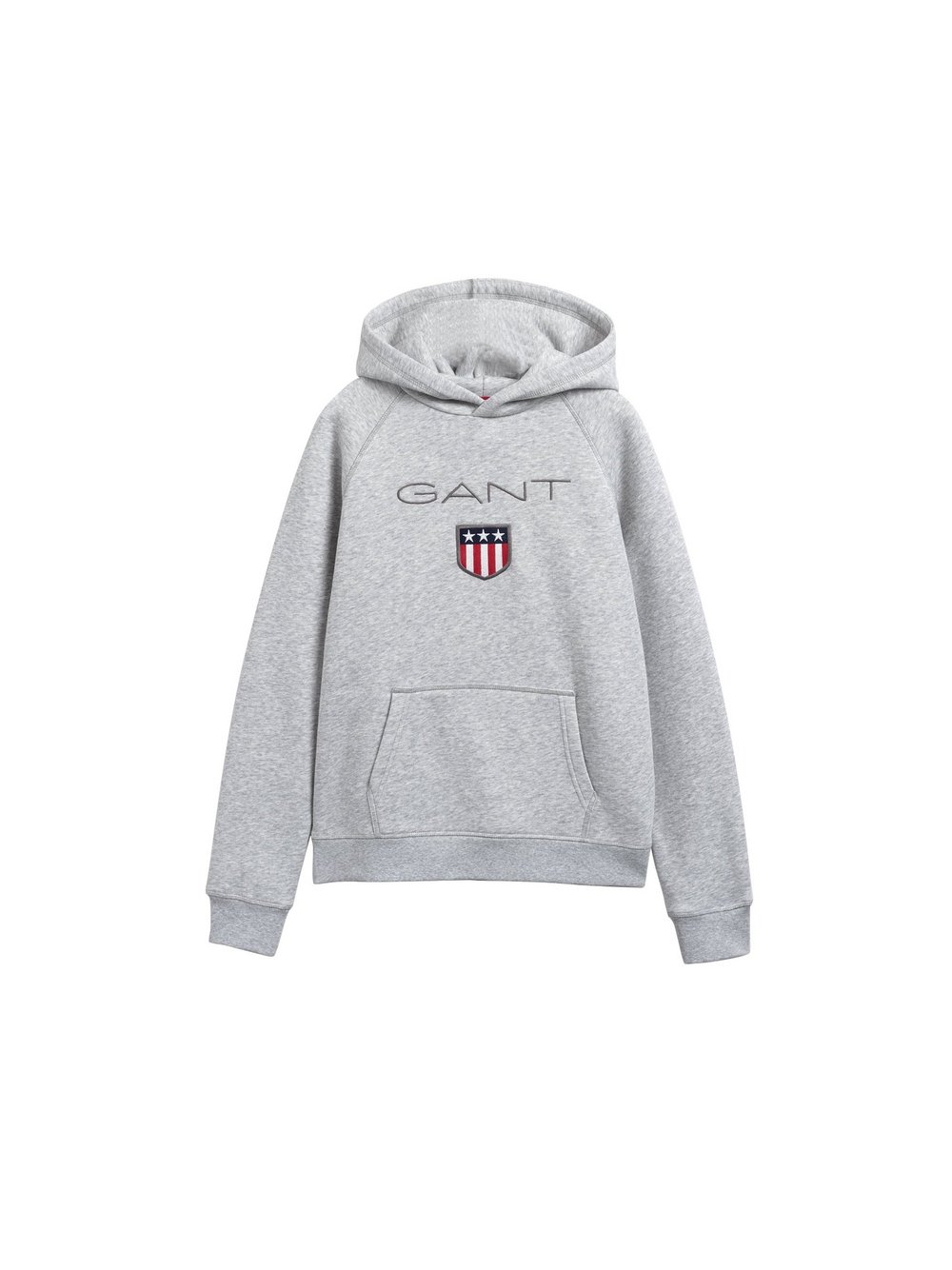 Thumbnail - Gant Sweatshirt Jungen Baumwolle grau, 134