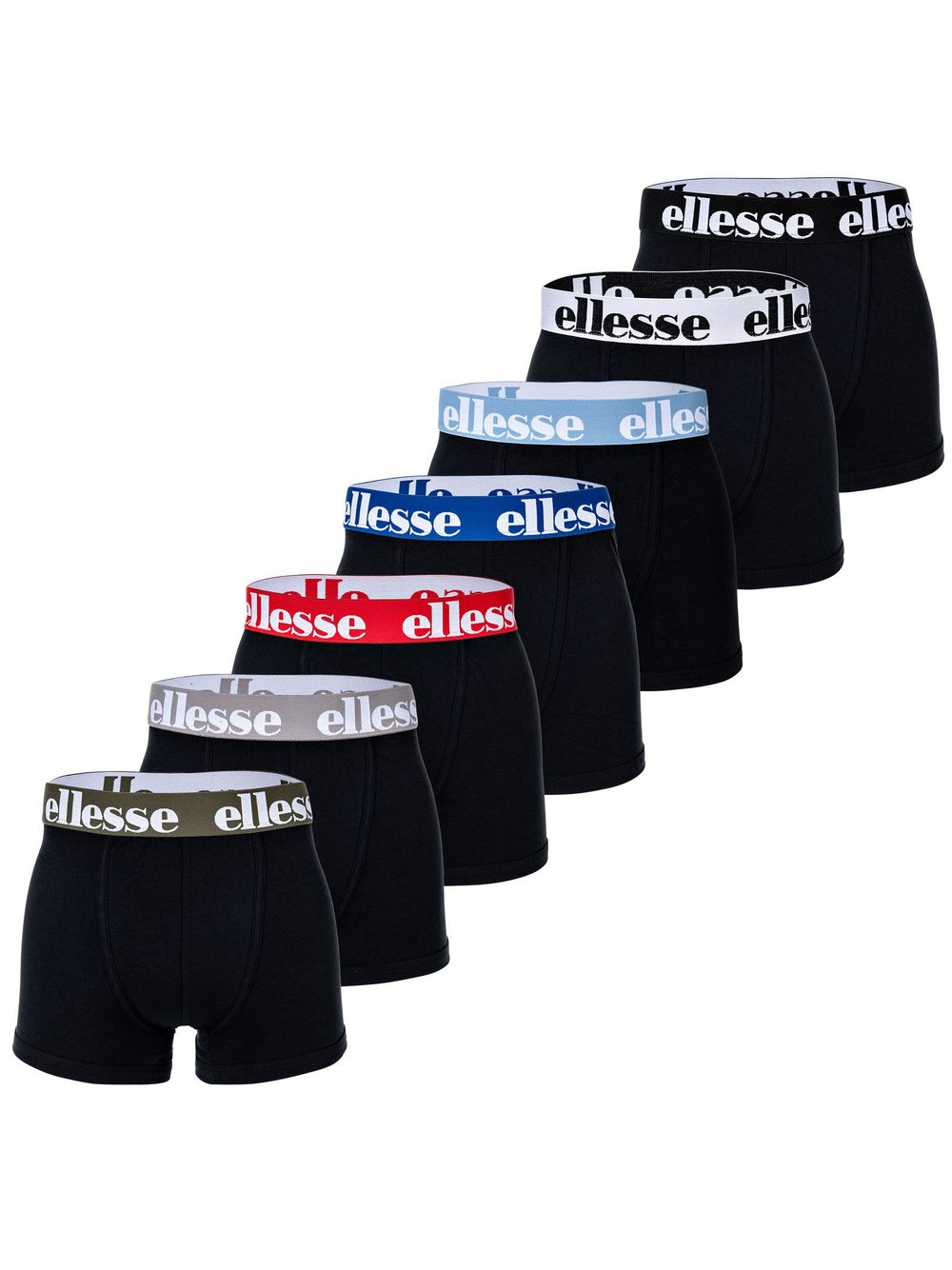 ellesse Boxershort 7er Pack Herren Baumwolle mehrfarbig, 5XL