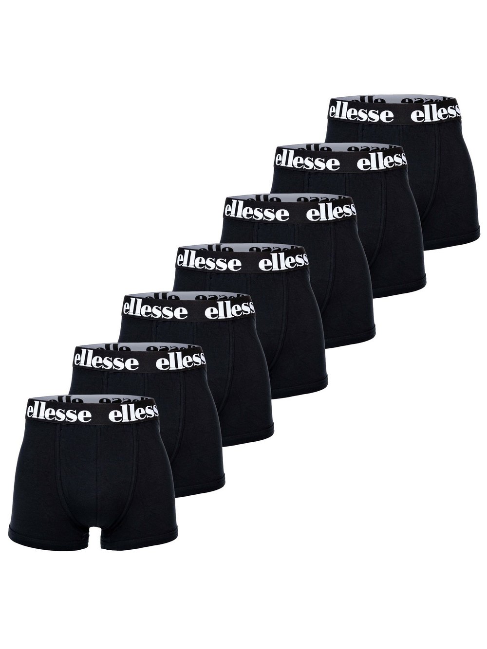ellesse Boxershort 7er Pack Herren Baumwolle schwarz, XL