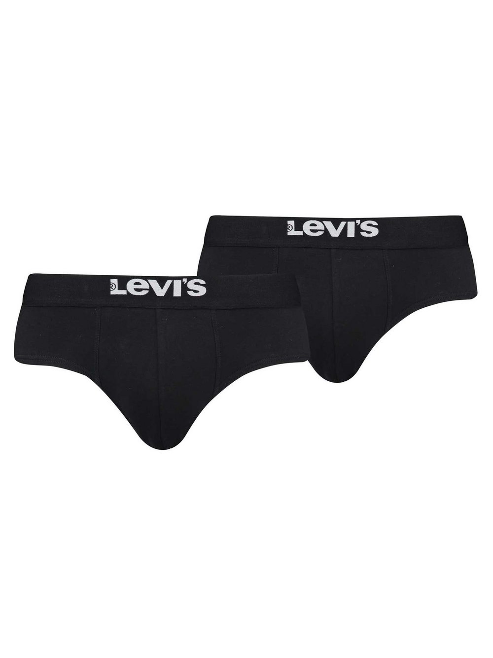Thumbnail - Levi's Slip 2er Pack Herren Baumwolle schwarz gemustert, L