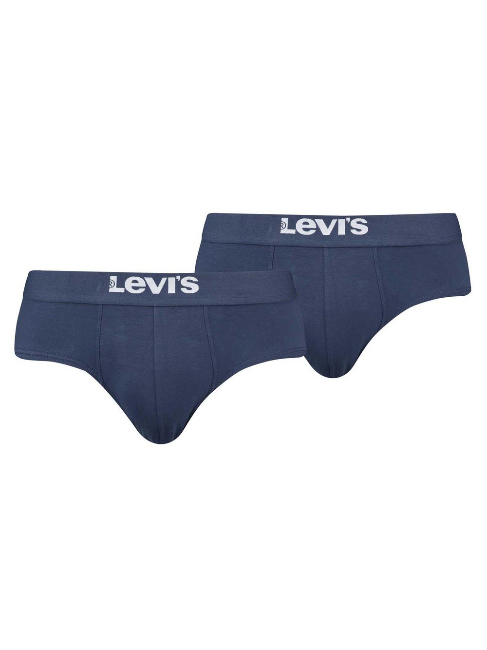 Thumbnail - Levi's Slip 2er Pack Herren Baumwolle blau gemustert, XL
