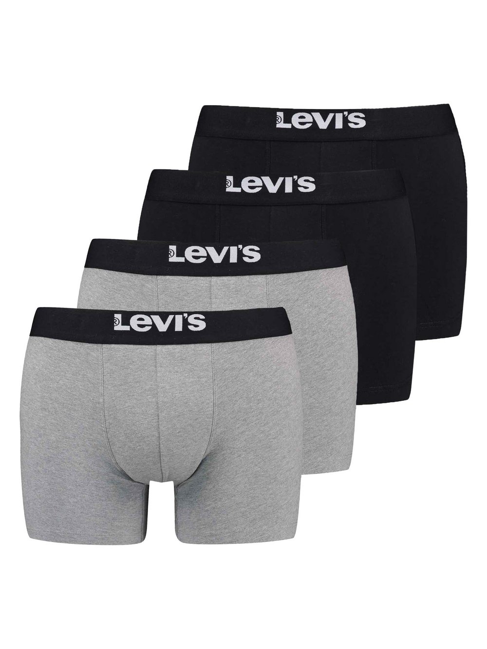 Thumbnail - Levi's Boxershort 4er Pack Herren Baumwolle mehrfarbig, L