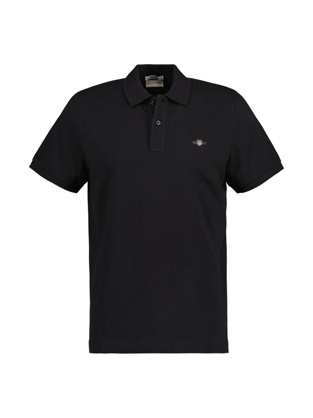 Thumbnail - Gant Poloshirt Herren Baumwolle schwarz, 4XL