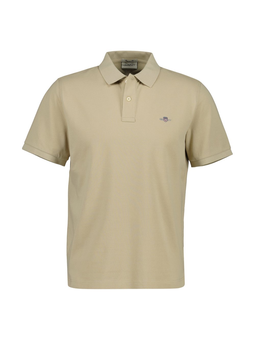 Gant Poloshirt 1er Pack Herren Baumwolle beige, XXL