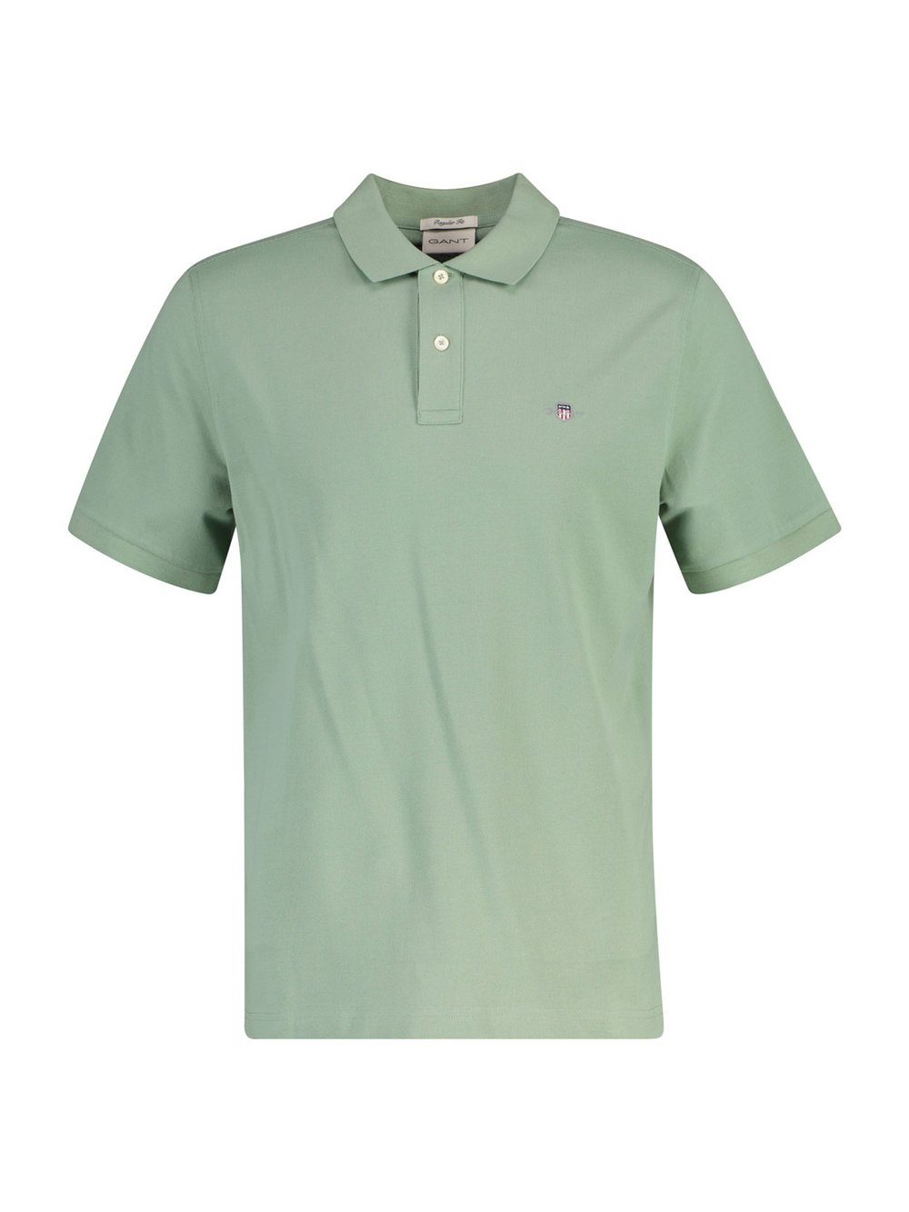VAN GRAAF Gant Herren Grün Poloshirt 1Er Pack Baumwolle Extra Groß