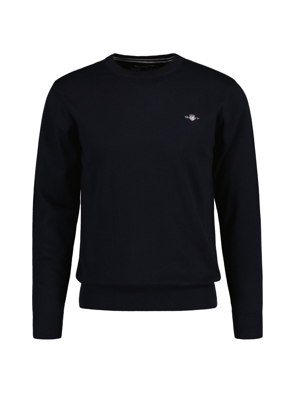 Thumbnail - Gant Strickpullover Herren Baumwolle blau, L