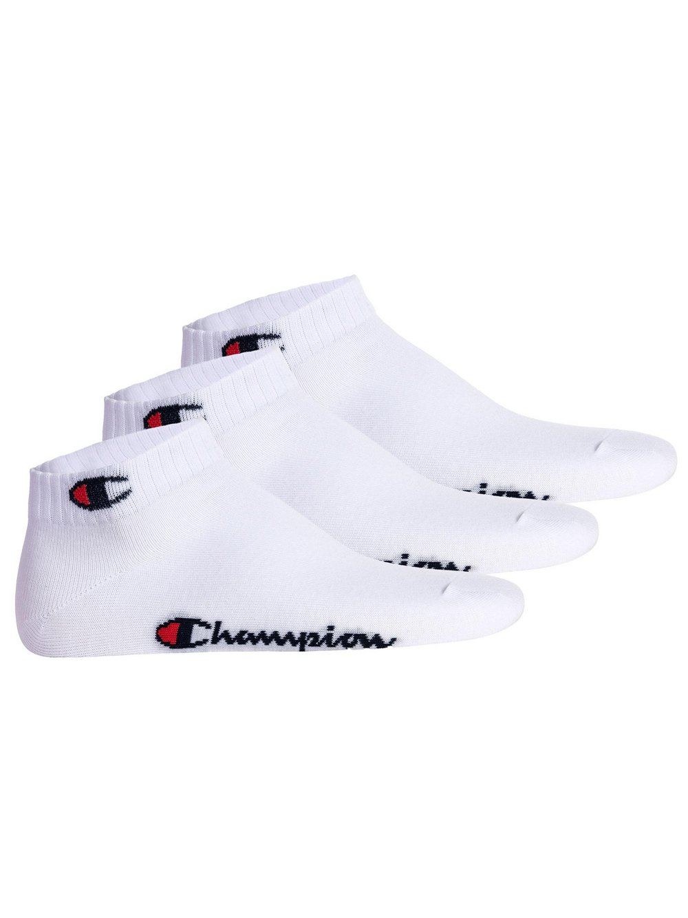 Thumbnail - Champion Socken im 3er-Pack Damen Baumwolle weiß, 35-38