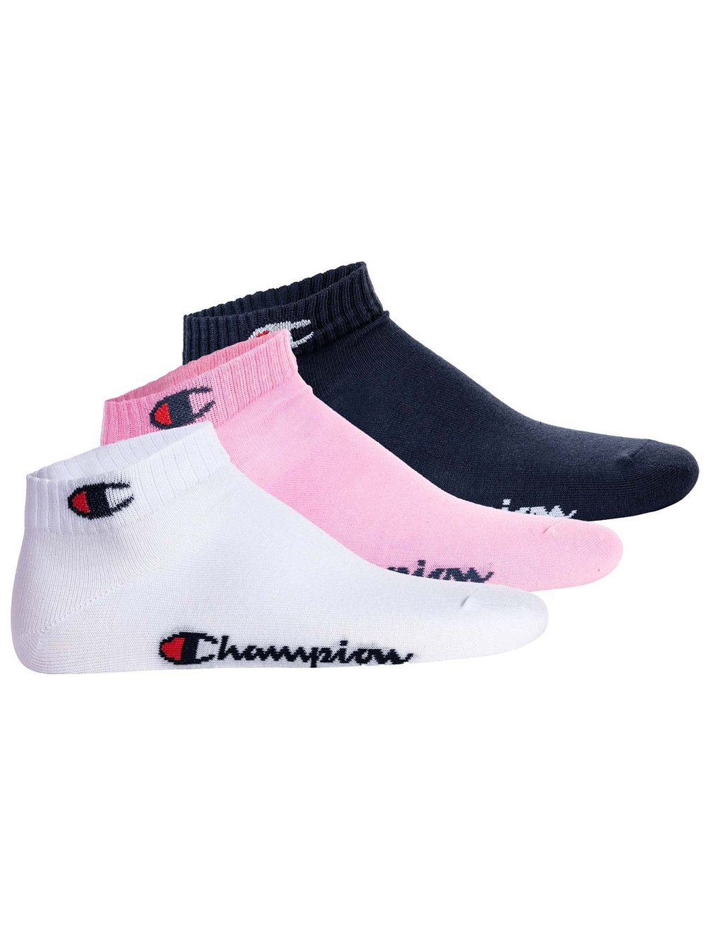 Champion Socken im 3er-Pack Damen Baumwolle mehrfarbig, 35-38