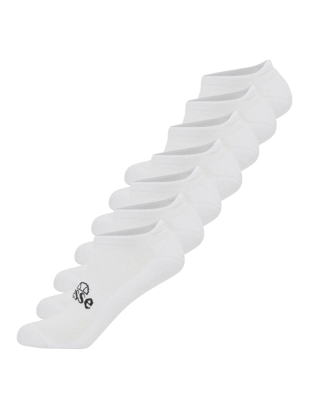 ellesse Socken 7er Pack Damen Baumwolle weiß gemustert, 36-38