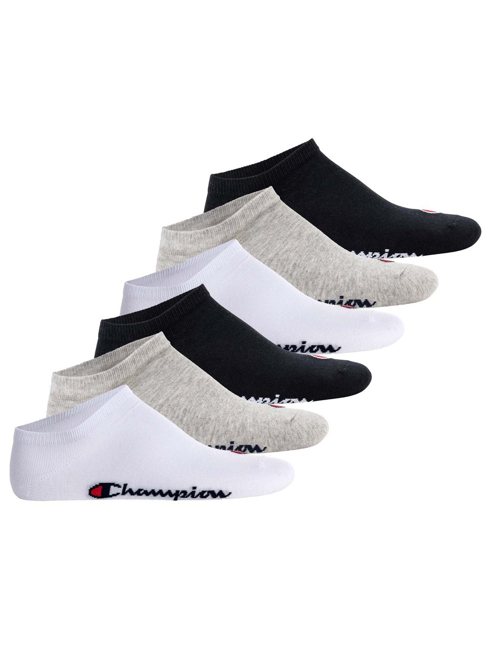 Thumbnail - Champion Socken im 6er-Pack Damen Baumwolle mehrfarbig, 43-46