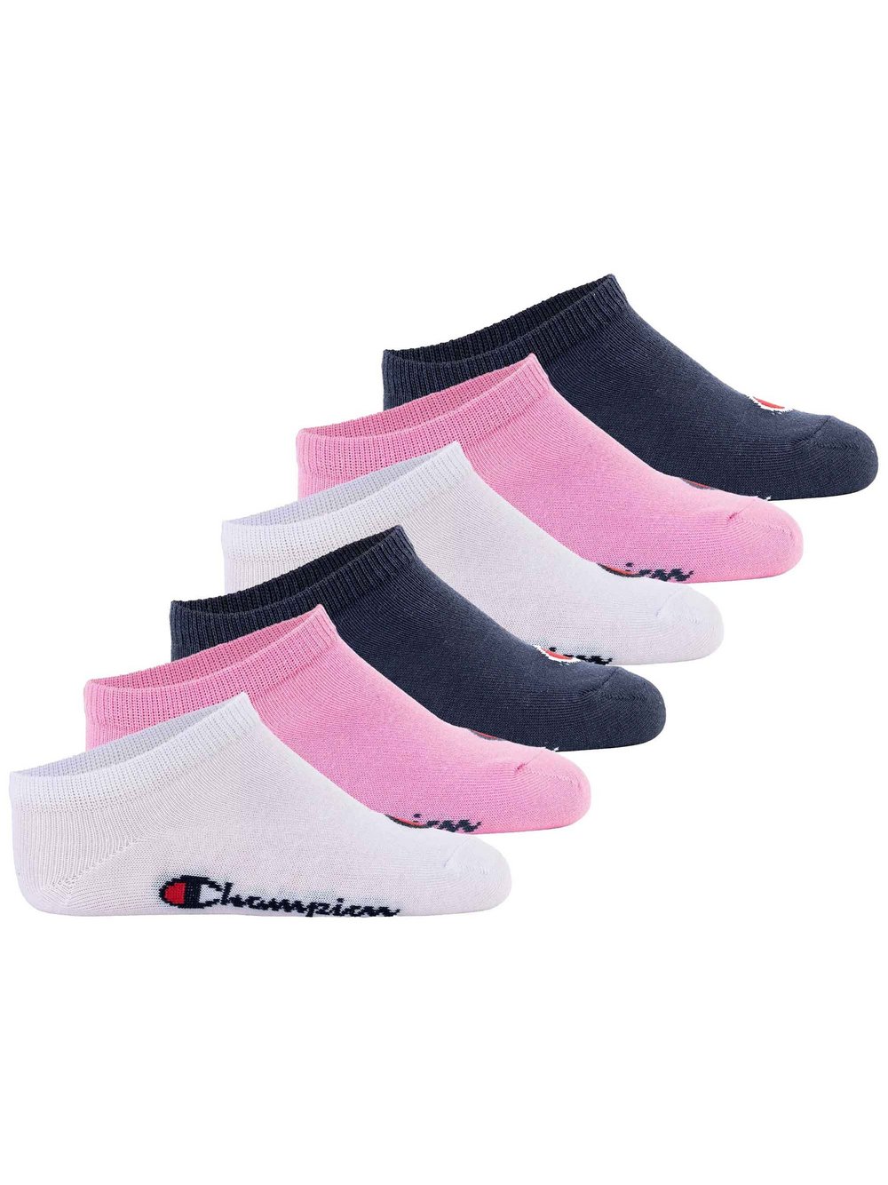 Thumbnail - Champion Socken 6er Pack Kinder Baumwolle mehrfarbig, 31-34