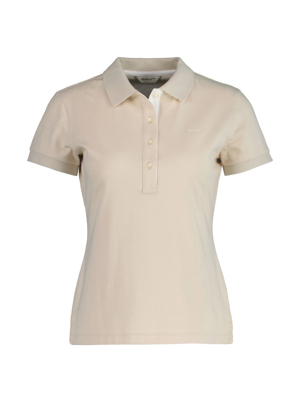 Gant Poloshirt Damen Baumwolle beige, XXXL