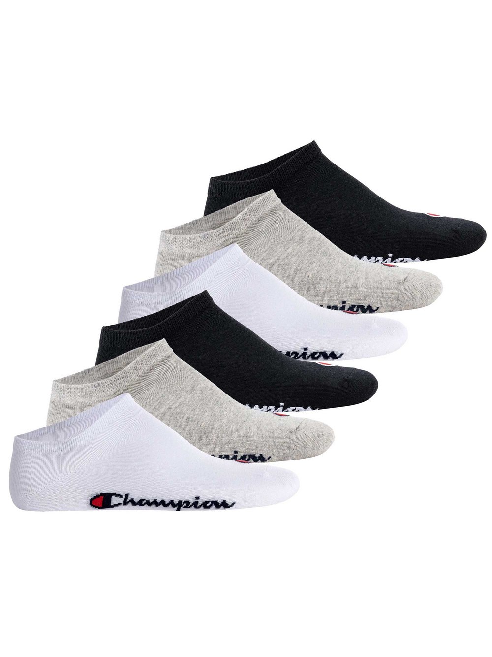 Thumbnail - Champion Socken im 6er-Pack Damen Baumwolle mehrfarbig, 43-46