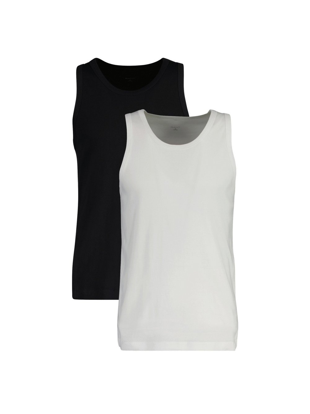 Thumbnail - Gant Unterhemd 2er Pack Herren Baumwolle weiß, XL