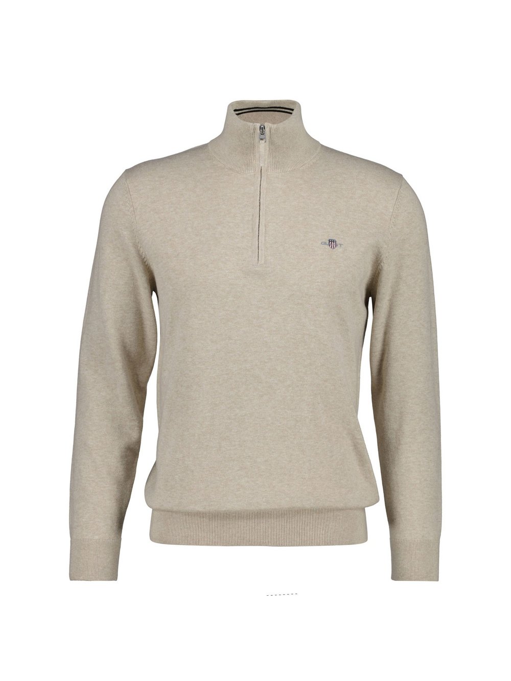 Gant Strickpullover Herren Baumwolle beige, 4XL