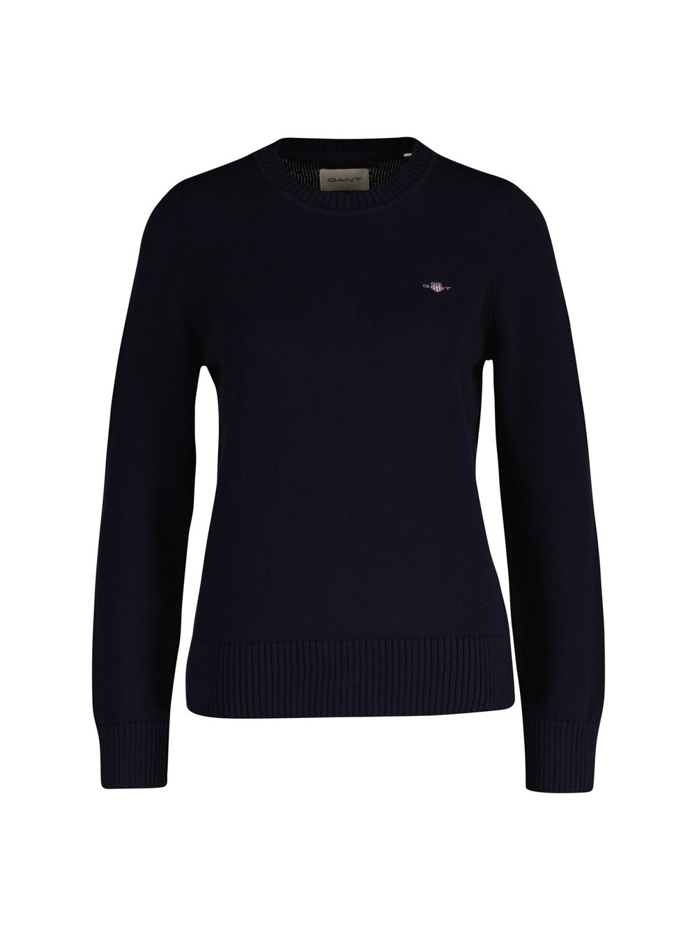 Thumbnail - Gant Strickpullover Damen Baumwolle blau, XXL